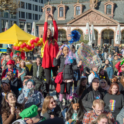 Rosenmontag in Frankfurt