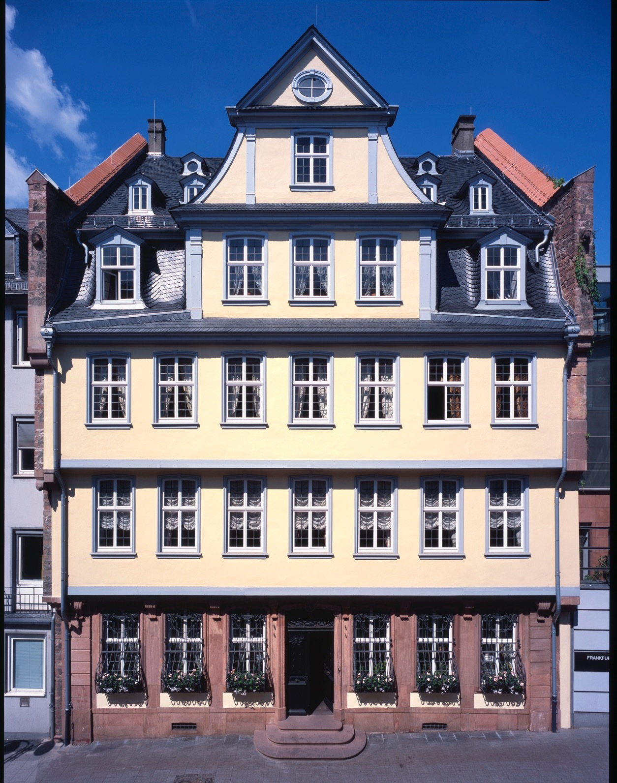 Das Goethe-Haus wird jedes Jahr von über 130 000 Menschen besucht., Credit: © Freies Deutsches Hochstift/David Hall
