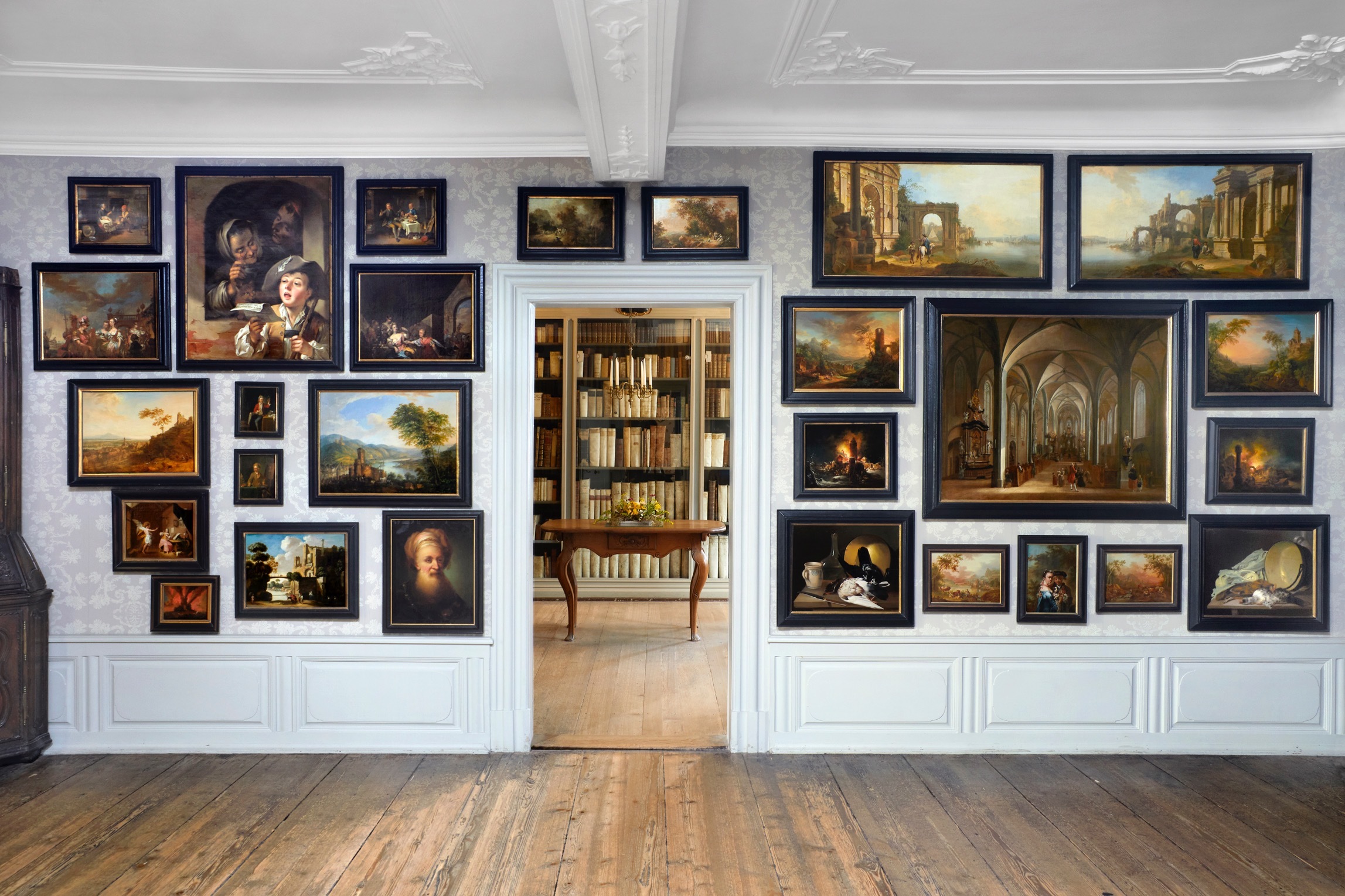 Goethes Vater sammelte Gemälde von Künstlern seiner Zeit, die in der Tradition der Niederländer entstanden, Credit: © Alexander Paul Englert