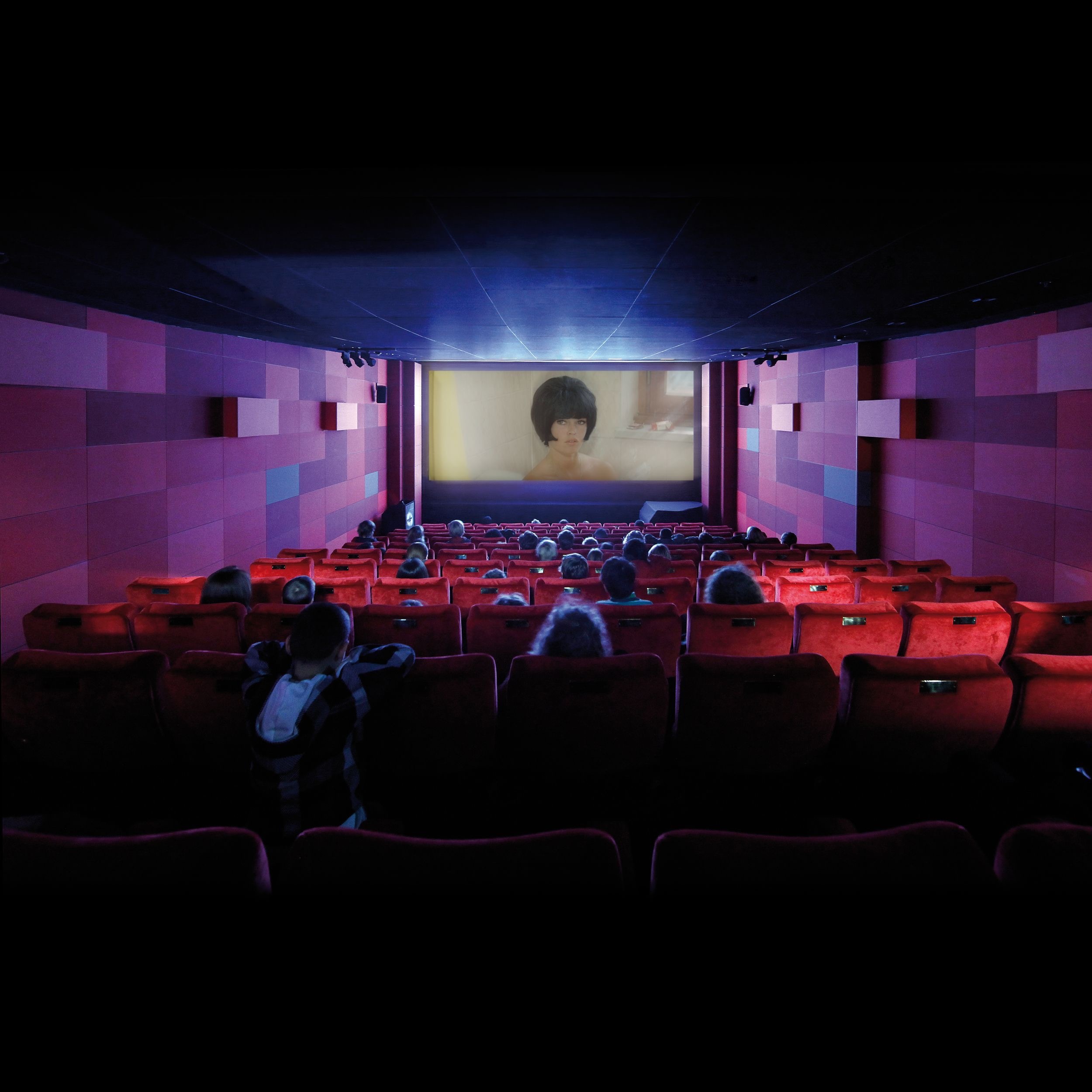 Im Kino im Sockelgeschoss zeigt das DFF ein täglich wechselndes Kinoprogramm mit kuratierten Filmreihen. , Credit: © DFF/Uwe Dettmar