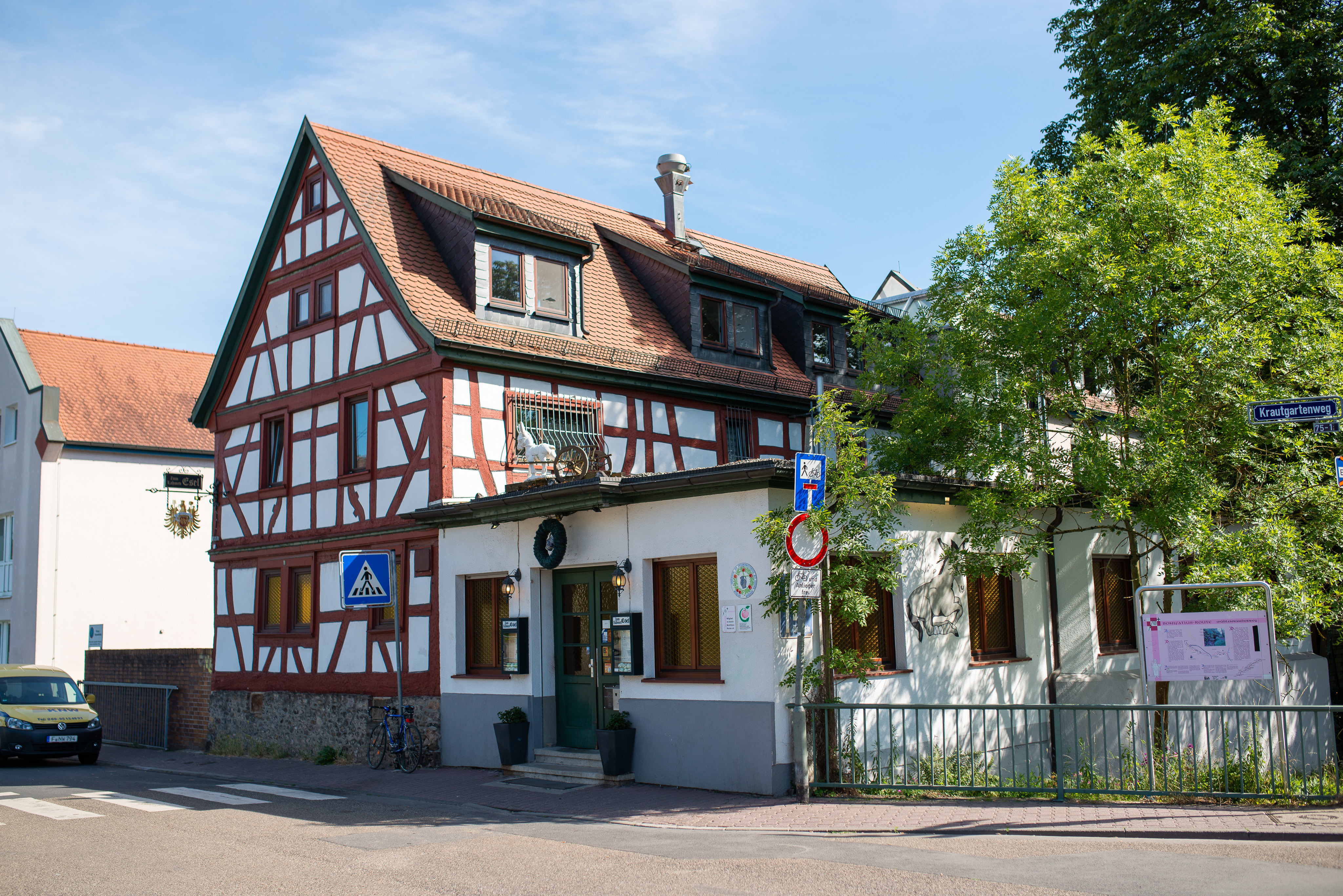 Gemütliche Gaststätte mit Biergarten und Spielplatz, Credit: © Zum lahmen Esel