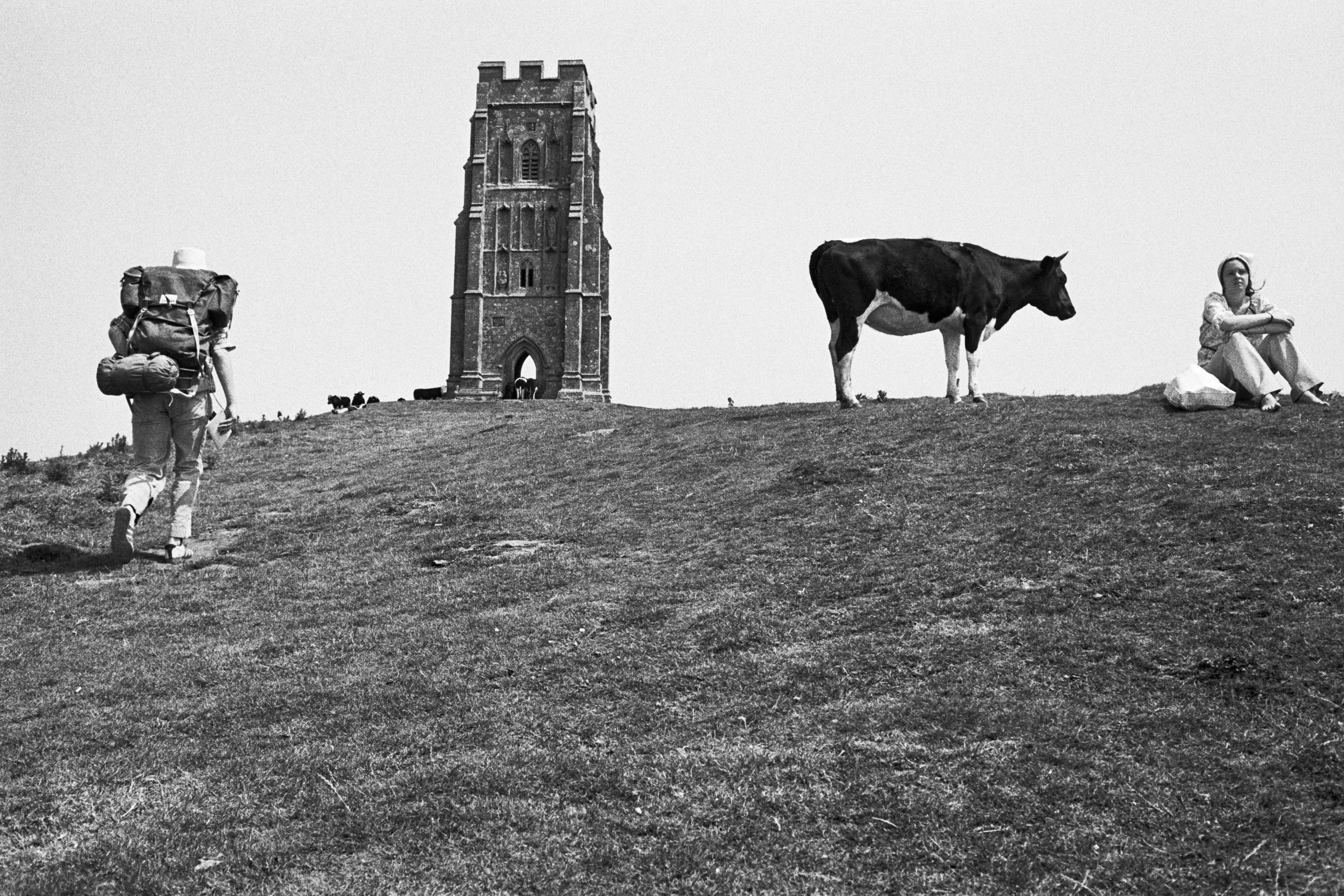 Martin Parr, Glastonbury Tor, 1976 , Credit: © © Martin Parr/ Magnum Photos