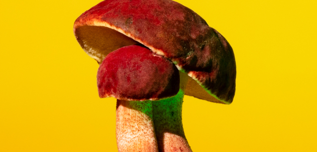 Phyllis Ma, Hortiboletus rubellus, 2021, Fotografie, aus der Serie Mushrooms and Friends  , Credit: © Phyllis Ma  